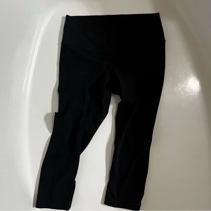 Lululemon wunder under crops size 10